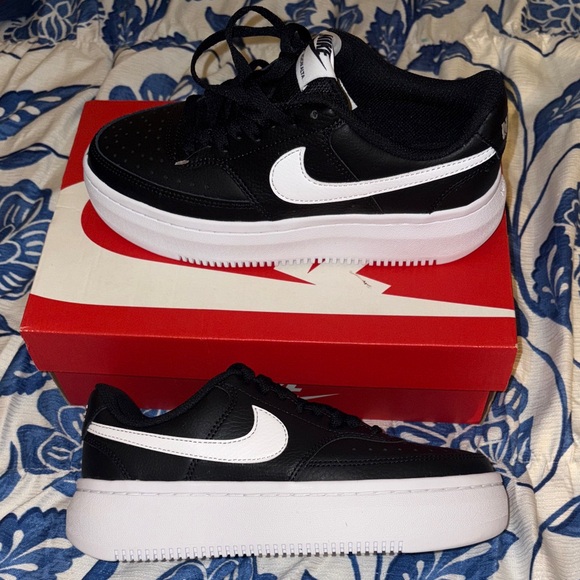 Nike Shoes - Nike Black and White Low-Top Sneakers